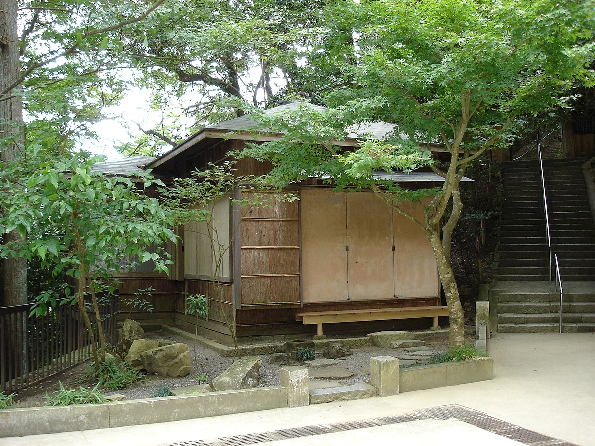 Akiko's study, now at Kuramadera in Kyoto. Photo by Monika Dix.